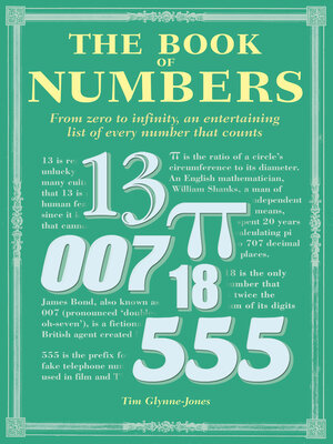 cover image of The Book of Numbers